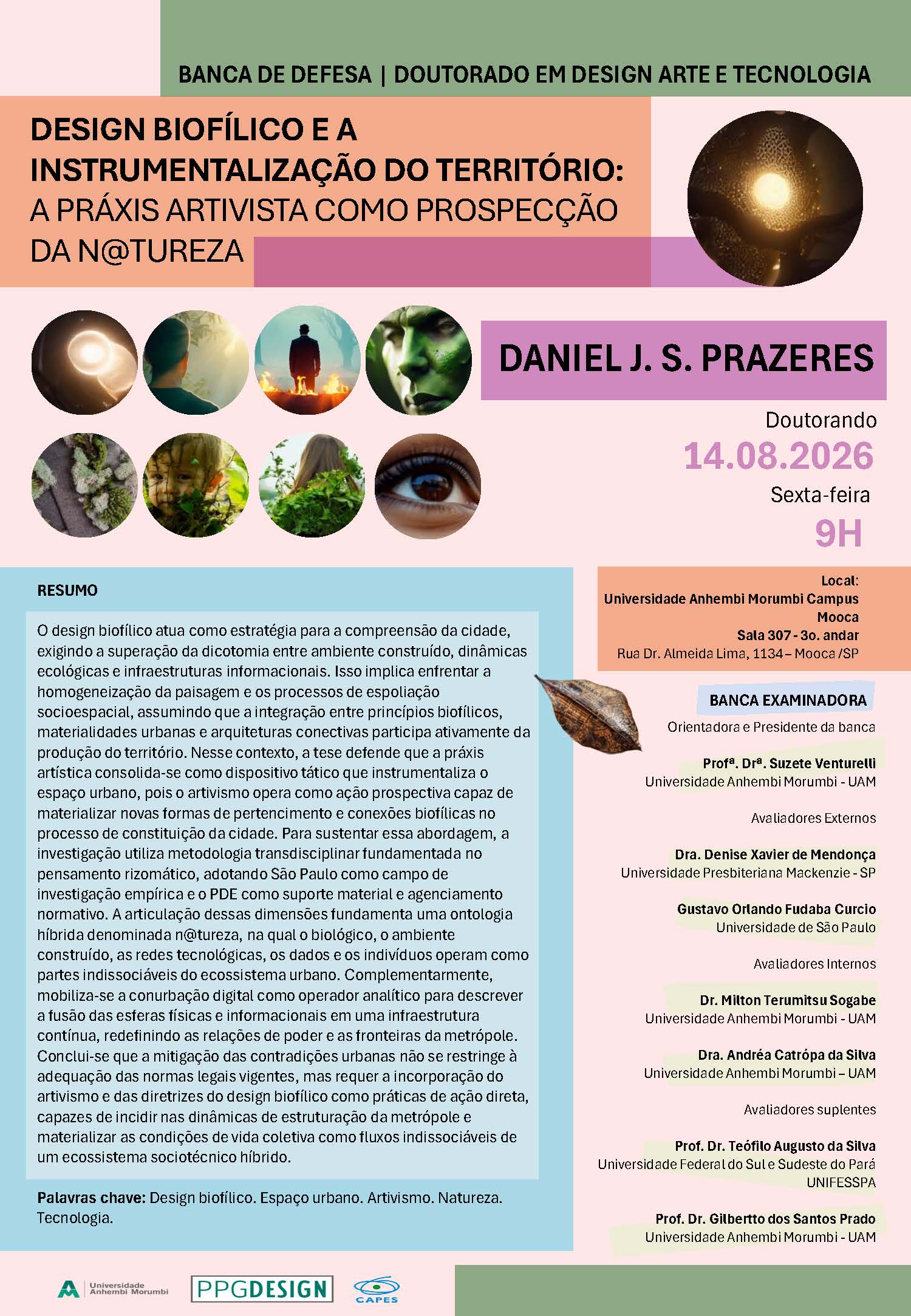 Comunicacao Defesa_Daniel Prazeres Convite a Banca